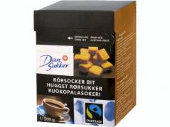Hugget r&oslash;rsukker 10x500g