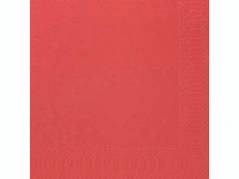 Servietter Duni 2-lags r&oslash;d 33cm 2000stk/kar