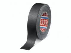 Tape tesa l&aelig;rred sort 38mmx50m 4671