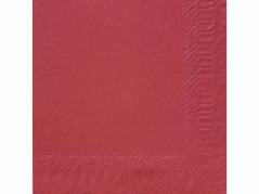 Servietter Duni 3-lags bordeaux 40cm 1000stk/kar