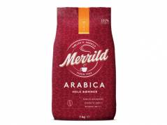 Kaffe Merrild Arabica hele b&Atilde;&cedil;nner 1kg/ps