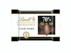 Chokolade m&oslash;rk 5,5g/stk 200stk/pak