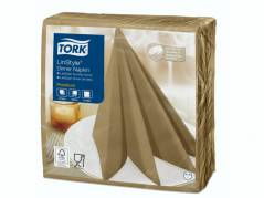Serviet Tork Linstyle Biscuit 39x39cm 1/4 fold 50stk/pak