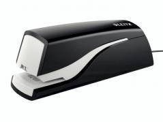 H&Atilde;&brvbar;ftemaskine Leitz 5532 elektrisk 10ark sort