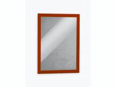 Skilt DURAFRAME&Acirc;&reg; selvkl&Atilde;&brvbar;bende A4 m/orange ramme 2stk/pak
