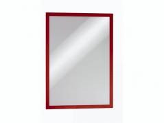 Skilt DURAFRAME&Acirc;&reg; selvkl&Atilde;&brvbar;bende A3 m/r&Atilde;&cedil;d ramme 2stk/pak