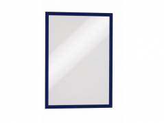 Skilt DURAFRAME&Acirc;&reg; selvkl&Atilde;&brvbar;bende A3 m/bl&Atilde;&yen; ramme 2stk/pak