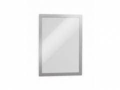 Skilt DURAFRAME&Acirc;&reg; selvkl&Atilde;&brvbar;bende A4 m/s&Atilde;&cedil;lv ramme 2stk/pak