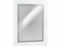 Skilt DURAFRAME&Acirc;&reg; selvkl&Atilde;&brvbar;bende A3 m/s&Atilde;&cedil;lv ramme 2stk/pak