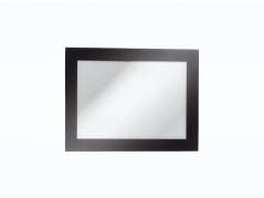 Skilt DURAFRAME&Acirc;&reg; selvkl&Atilde;&brvbar;bende A6 m/sort ramme 2stk/pak