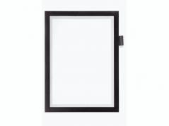 Skilt DURAFRAME&Acirc;&reg; Note A4 m/sort ramme