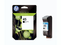 Bl&Atilde;&brvbar;kpatron HP 51645AE Sort HC No. 45 DJ 850C/1600C