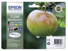 Bl&Atilde;&brvbar;kpatron Epson T1295 Multi Stylus SX/BX serie CMYK