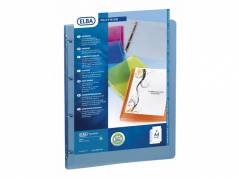 Ringordner PP ELBA A4 30mm ryg 4 o-ringe bl&Atilde;&yen;