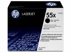 Lasertoner HP CE255X sort Laserjet P3015