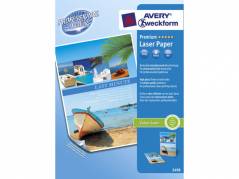Fotopapir Premium A4 250g Glossy t/farvelaser 100ark/pak