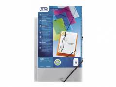 Elba samlemappe - Polyvision m/3 klap & elastik. 342408