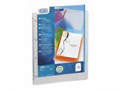 Indstiksmappe A4 Polyvision 15mm m/forsidelomme klar