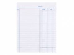 Kassebog 200x160mm dobbelt konto