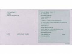 F&Atilde;&cedil;lgesedler grafisk 100stk/blk 10,5x21cm  1037