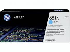 Lasertoner HP 651A cyan CE341A 16K