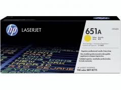 Lasertoner HP 651A yellow CE342A 16K