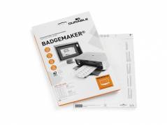 Indstik til kongresm&Atilde;&brvbar;rker p&Atilde;&yen; A4-ark hvid 65x30mm 20ark/pak