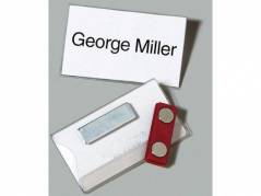 Kongresm&Atilde;&brvbar;rker 40x75mm med magnet holder pak/25 stk