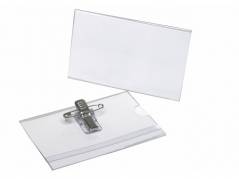 Kongresm&Atilde;&brvbar;rker m/n&Atilde;&yen;l og klemme 55x90mm 865207 50stk/pak