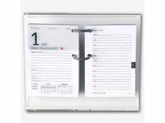 Kalenderstativ acryl ufarvet t/1400 00, 3666 00