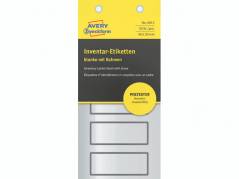 Etiket Avery t/inventar og logistik 50x20mm 50stk/pak
