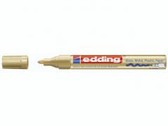 Marker Edding 750 permanent guld 2-4mm 10stk/pak