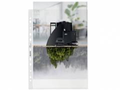 Plastlomme Leitz Recycle A4 100my m/pr&Atilde;&brvbar;g 25stk/pak