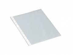 Plastlommer Bantex A4 0,11mm &aring;ben top 100stk/pak