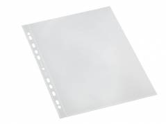 Plastlommer Bantex A4 glasklar 0,11mm &Atilde;&yen;ben top 100stk/pak