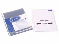 Plastlomme Bantex A4+ 0,10mm pr&Atilde;&brvbar;get 50stk/pak
