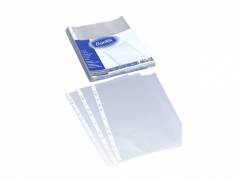 Plastlomme Bantex A4 0,04mm pr&aelig;get 100stk/pak