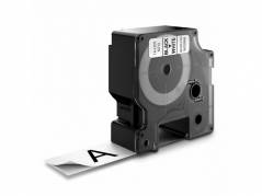 Tapekasette DYMO D1 Sort/Hvid 24mmx7m