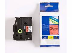 Labeltape Brother TZe-461 36mmx8m sort p&Atilde;&yen; r&Atilde;&cedil;d lamineret