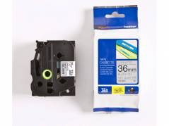 Labeltape Brother TZe-M961 36mmx8m sort p&Atilde;&yen; s&Atilde;&cedil;lv lammineret