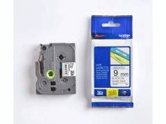 Brother tape TZE 221 sort/hvid 9mmx8m