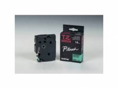 Labeltape Brother TZe-741 18mmx8m sort p&Atilde;&yen; gr&Atilde;&cedil;n lamineret