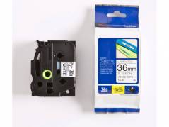 Brother tape TZE 261 sort/hvid 36mmx8m