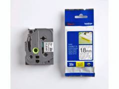 Labeltape Brother TZe-S141 18mmx8m sort p&aring; klar st&aelig;rk kl&aelig;b