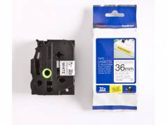 Labeltape Brother TZe-S261 36mmx8m sort p&Atilde;&yen; hvid st&Atilde;&brvbar;rk kl&Atilde;&brvbar;b