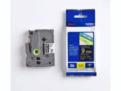 Labeltape Brother TZe-325 9mmx8m hvid p&Atilde;&yen; sort lammineret