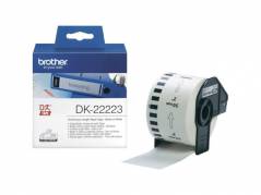 Label Brother hvid DK-22223 50mmx30,48m papirtape