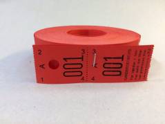 Garderobenumre r&Atilde;&cedil;d 2-delt 48 2x500stk/rul