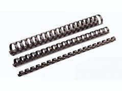 Spiralrygge Fellowes 10mm sort A4 41-55 ark 100stk/pak