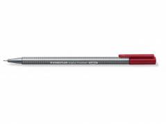 Fineliner STAEDTLER triplus r&oslash;d 0,3mm 334-2